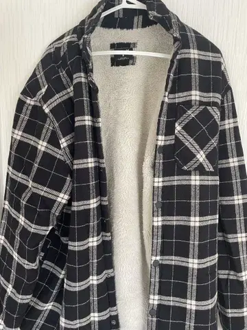 Hurley 체크 무늬 자켓 M
