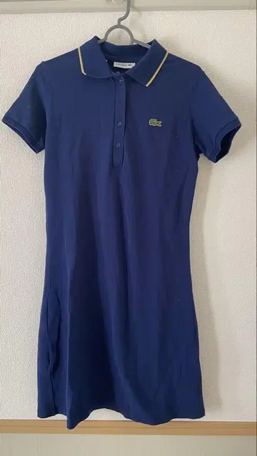 LACOSTE 네이비 폴로 원피스 38