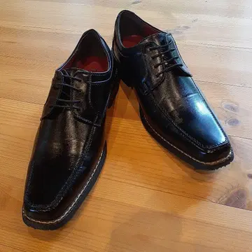 [새상품급] TAKEZO 블랙 가죽 신발 26.5cm