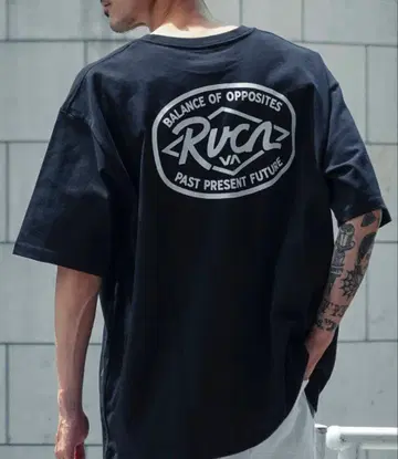 RVCA [ 2025년 여름 모델 ] T셔츠 블랙 M 사이즈