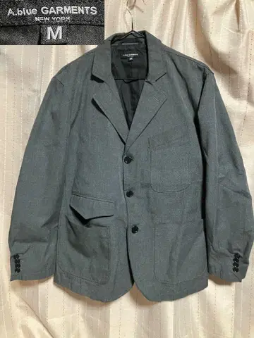 A.blue Garments M 테일러드 자켓 USA제 그레이