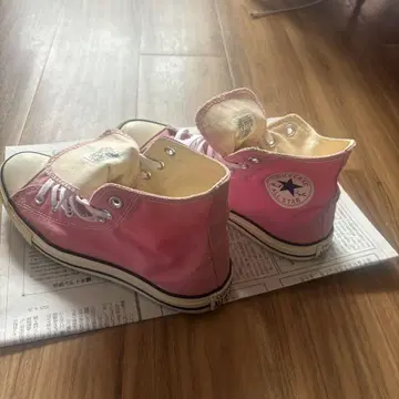 컨버스 올스타 하이컷 핑크