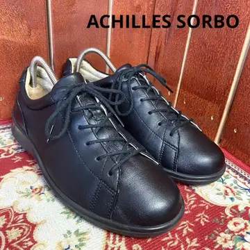 ACHILLES SORBO 가죽 스니커즈 블랙 23.5EEE