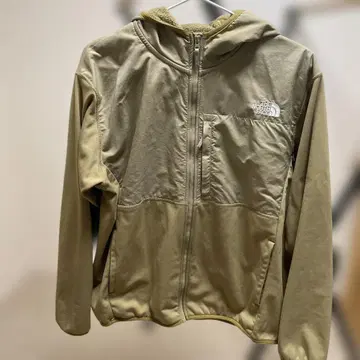 THE NORTH FACE 베이지 후드 자켓 XL