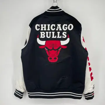 미첼앤네스 바시티 자켓 L 시카고 불스 nba 새틴