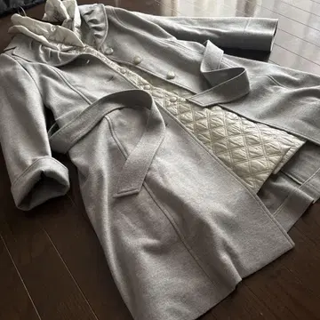 FRANCO FERRARO 그레이 롱 코트