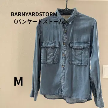 [ 새상품급 ] BARNYARDSTORM 밴야드 스톰 데님 셔츠 긴팔