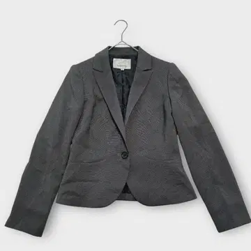 클라세리아 러블리퀸 정장 자켓 그레이 싱글 버튼 7호