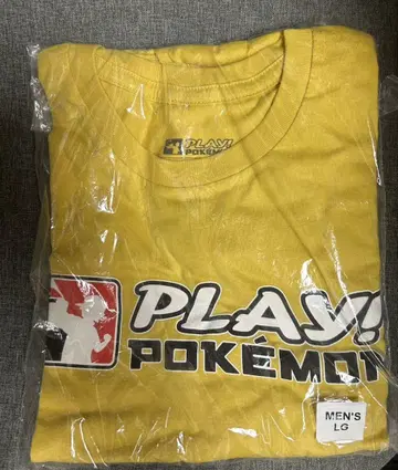 Play pokemon T셔츠 배포 해외 L사이즈