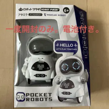 POCKET ROBOTS 화이트 음성 인식 포함
