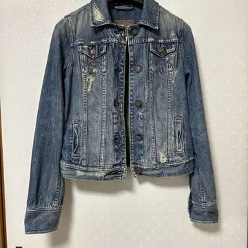 Abercrombie and Fitch 데미지 데님 자켓 M