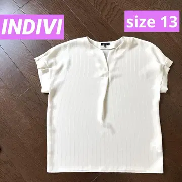 INDIVI 반팔 블라우스 size13
