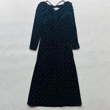 SNIDEL 스나이델 벨로아 자수 원피스 24 모델