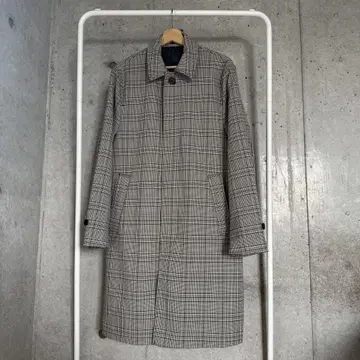 H&M 체크 스텐카라 코트