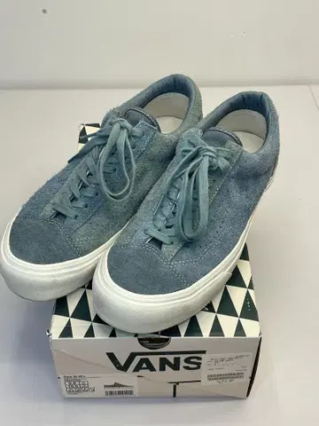 VANS Pilgrim 스웨이드 스니커즈 파랑 27cm