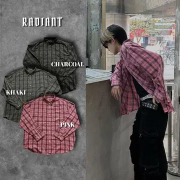[ 즉완품 ] RADIANT checklose shirt