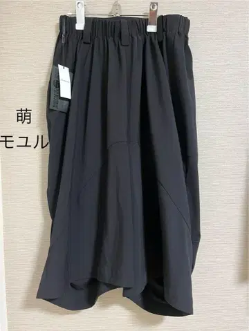 모에 사루엘 팬츠 블랙