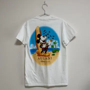 [ 레어 ] AULANI 미키 T셔츠 화이트