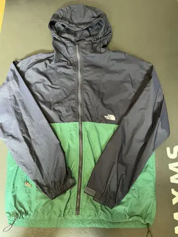 THE NORTH FACE 컴팩트 자켓 XXL 네이비/그린