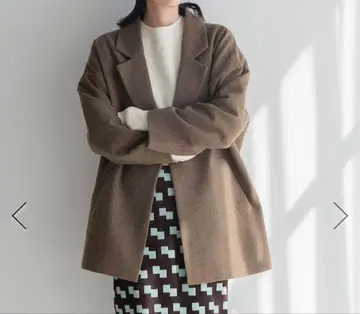 더블 페이스 루즈핏 자켓