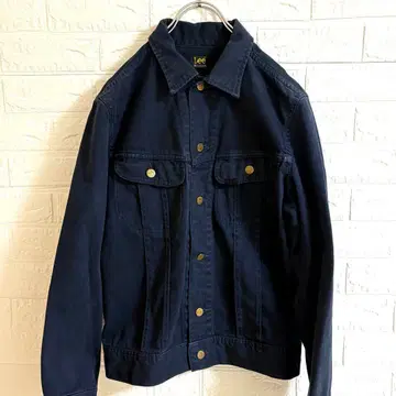 구제 의류 Lee RIDERS 자수 자켓 L 네이비