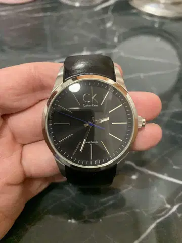 Calvin Klein 아날로그 손목시계 블랙