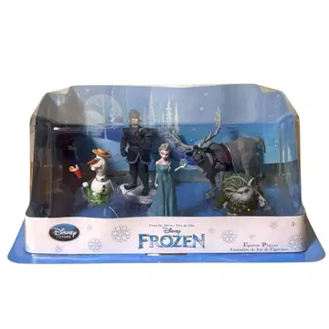 겨울왕국 피규어 6개 세트 미사용