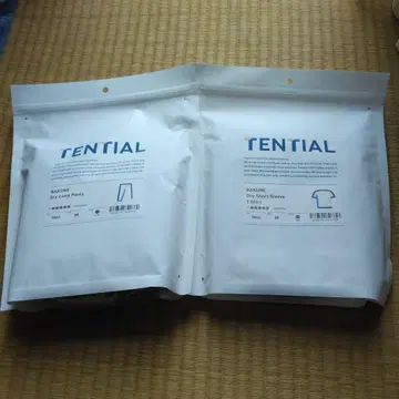 TENTIAL BAKUNE 반팔 셔츠와 롱 바지 세트