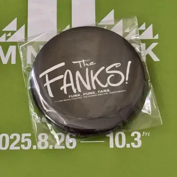 TM NETWORK 2025 IP 가챠 FANKS! 캔뱃지