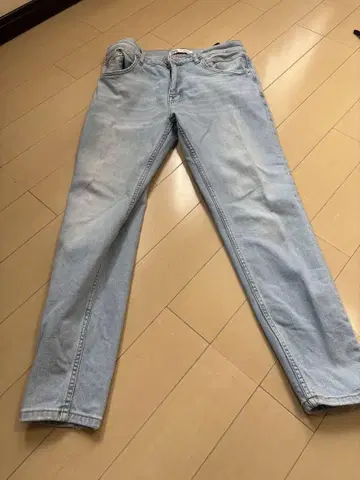 ZARA 라이트 블루 데님 팬츠 새상품급