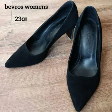 bevros womens 스웨이드 바이컬러 펌프스 23cm