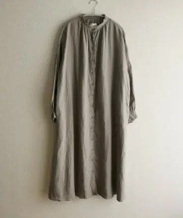Samansa Mos2 35th 린넨 스카프 자수 원피스