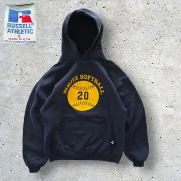 90s usa제 러셀 빈티지 후드티 L 사이즈