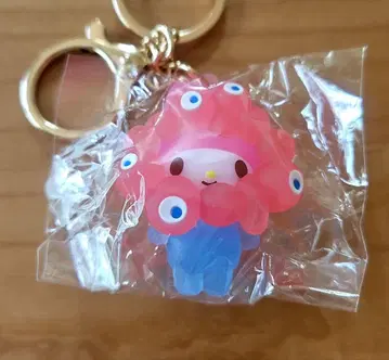 마이멜로디 만박 산리오 미야쿠미야쿠 클리어 컬러 키링