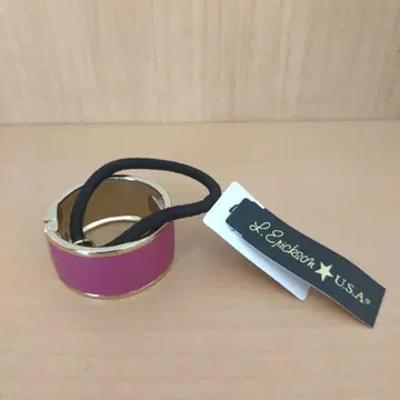프랑스 커프 포니 가죽 시리즈 퍼플