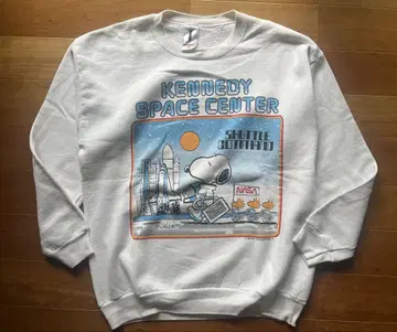 USA NASA x PEANUTS 맨투맨 L 사이즈 SNOOPY