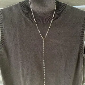 개럴개런트 실버 체인 목걸이