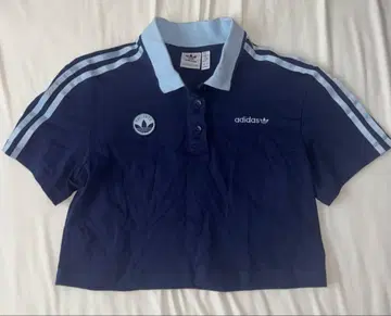 adidas 네이비 상의 피케 셔츠 y2k