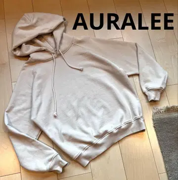 [ 미사용 새상품 ] AURALEE 오라리 맨투맨 오버 사이즈 후디