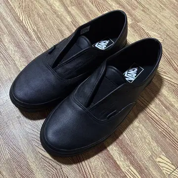 VANS AUTHENTIC 오센틱 가죽 블랙 28cm