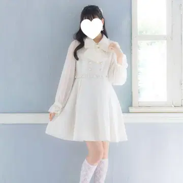 ROJITA 트위드 원피스 화이트