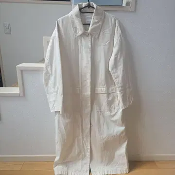 SLOBE IENA 화이트 롱 코트