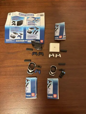 PS4 & PSVR 캡슐 토이 전 4종 컴플리트 세트