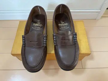 REGAL 다크 브라운 로퍼 플렉시블 모카신