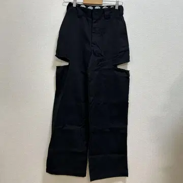 Dickies 여성용 사이드컷 치노 팬츠 워크 팬츠