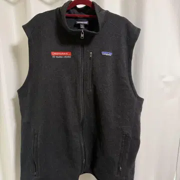 PATAGONIA 파타고니아 남성용 베스트 XL 사이즈 블랙 로고 자수