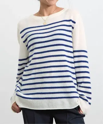 라빠르망 CASHMERE FRENCH MARINE BORDER