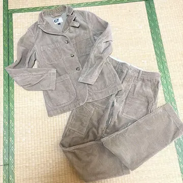 엔지니어드 가먼츠 코듀로이 셋업 브라운