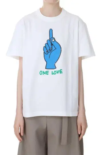 sacai sacai x Gonz ONE LOVE 티셔츠
