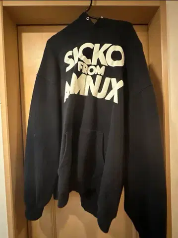 SICKO FROM AMNJX HOODIE 히라모토 렌